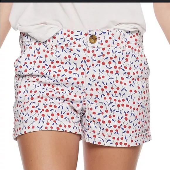 SO Pants - Juniors' SO® Low Rise Cuffed Hem Midi Shorts